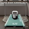 Naysaye Treadmill with Compact Design Supports 242lbs Capacity for Home Office Fitness, Blue, 49.2"*20.47"*4.92" - 3 of 4