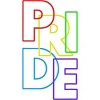 Adult Design By Humans Pride Sleek Text By MANGAZaB T-Shirt - 2 of 2
