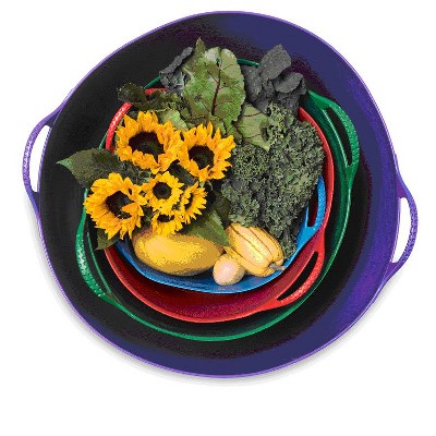 Large Purple Polyethylene Garden Harvest Tub