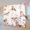 Carnation Home Fashions "Song Bird" Fabric Shower Curtain - 70x72", Multi - 2 of 3