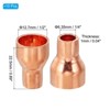 Unique Bargains Sweat Solder Connection Copper Reducing Coupling Pressure Plumb Fittings 10 Pcs - 2 of 4