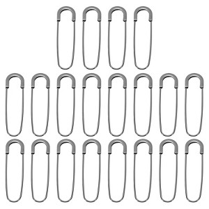 Unique Bargains Metal DIY Blankets Brooch Making Home Sewing Large Safety Pins - 1 of 4