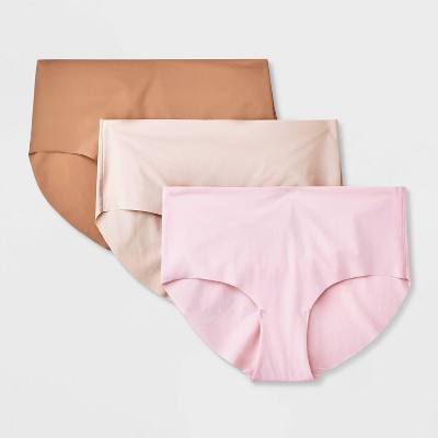 Girls' 3pk No Show Hipster Underwear - art class™