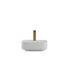 ChicFurnit Bathroom Sinks Vessel Sink Square Sink Vanity Sink Art Basin Countertop Bathroom Sink for Bathroom, White, 15.55"*15.74"*5.7" - 4 of 4