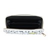 CTM Women's Smiley Face Zipper Wallet - 2 of 4