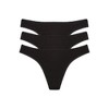 OnGossamer Women's Cabana Cotton Hip G Thong 3 Pack - 3 of 3