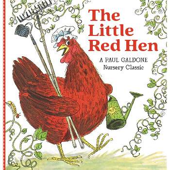 The Little Red Hen Board Book - (Paul Galdone Nursery Classic) by  Paul Galdone