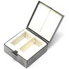 Speert Durable Portable Metal Pill Box Model 9350 Pewter Silver Artwork 2"Inches - 2 of 3