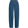 Lands' End Women's Recover High Rise Barrel Leg Ankle Jeans - 3 of 4