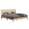 Galano King Abby Serene Bed with Headboard – Oslo Oak - 4 of 4