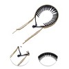 Unique Bargains Women's Classic Rhinestone Hairpin 3.35"x2.36"x0.47" 1 Pc - 3 of 3