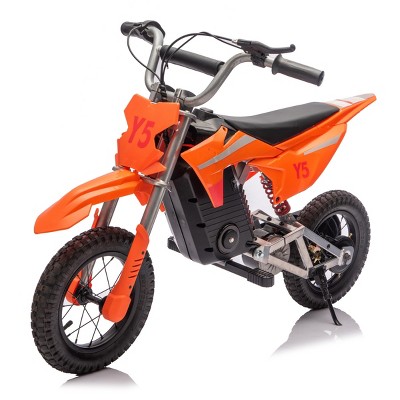 TopComfy Baby Walkers Kids Ride On Off Road Cycle Toy Durable Design Fun Outdoor Play Kids Gift for Girls And Boys, Orange, 38.58"*9.06"*22.83"