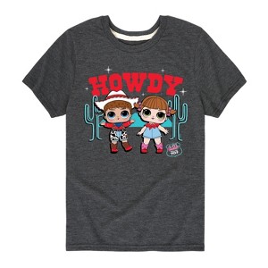 Boys' - LOL Surprise! - Howdy Neon Short Sleeve Graphic T-Shirt - 1 of 4