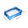 Unique Bargains Travel PVC Toiletry Bag Cosmetic Bag with Zipper for Travel - 2 of 3