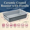 Bakken Swiss Roaster Pan - Aluminized Steel with Ceramic Non-Stick Coating, Heavy-Duty, Perfect Size for Various Baking - 2 of 4