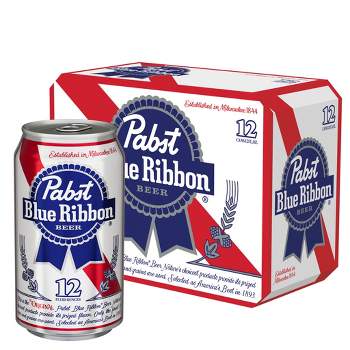 Pabst Blue Ribbon Beer - 12pk/12 fl oz Cans