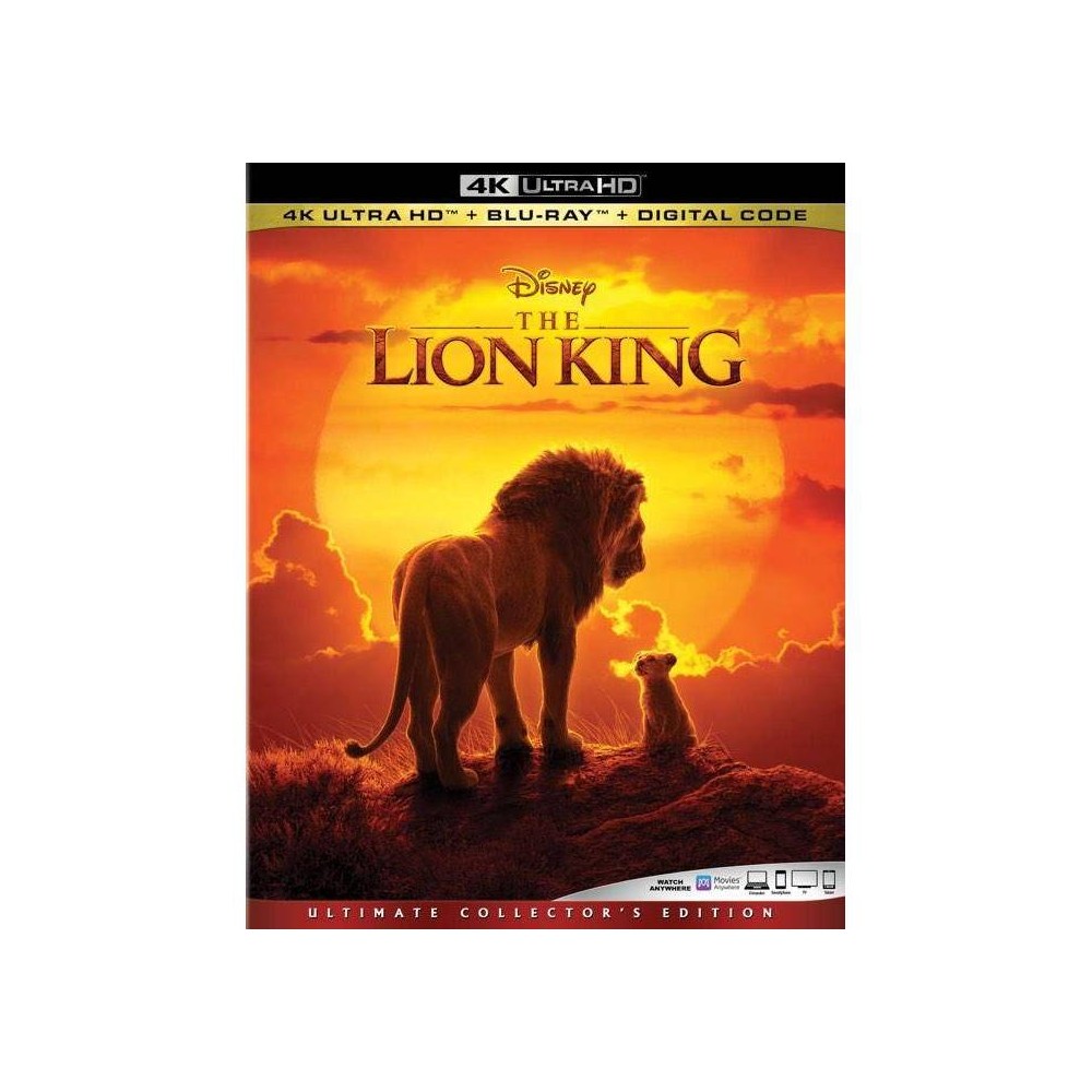 The Lion King (2019) (4K/UHD) was $29.99 now $20.0 (33.0% off)