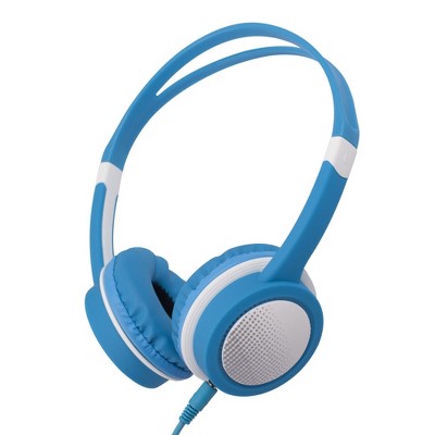 Insten Kids Headphones - 3.5mm Wired Cute Foldable On-Ear Earphones and Headset for Teens, Girls, Boys, Children & School, Blue