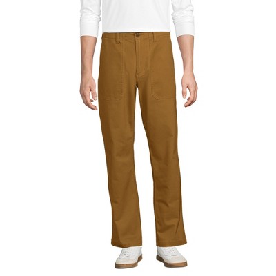 Lands' End Mens Knockabout Herringbone Work Pant