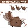 TinyHomie Manual Recliner Chair in Faux Leather for Living Room - 4 of 4