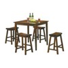 NicBex Dining Chairs Set of 2 Backless Saddle Casual Dining Home Furniture Seat Stools for Kitchen, Bedroom - 4 of 4