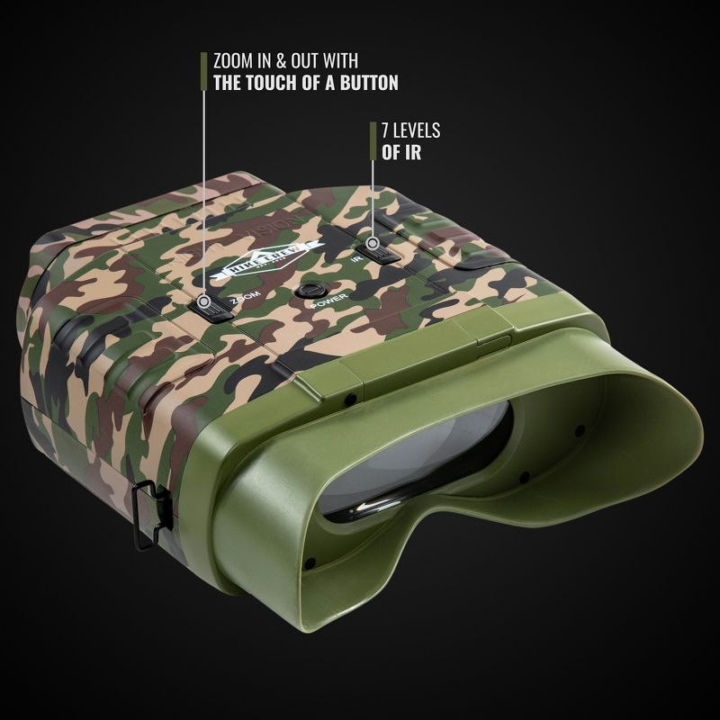 Hike Crew Camo Tactical Gear Night Vision Digital Scope Binoculars, 2 of 10