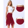INSPIRE CHIC INSPIRE CHIC Women's High Rise Ruched Midi Skirts - 2 of 4