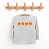 SmileyWorld Candy Corn Smiles - Toddler Long Sleeve Graphic Tee and Youth Long Sleeve Graphic T-Shirt - 2 of 3