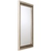 Uttermost Rectangular Vanity Accent Wall Mirror Modern Silver Leaf Frame Triple Beaded 23" Wide for Bathroom Bedroom Living Room - 3 of 3