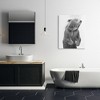 Stupell Industries Bear Bathroom Splash Canvas Wall Art - 2 of 4