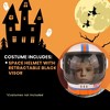 Studio Halloween, LLC Astronaut Space Helmet Child Costume Accessory | Black Visor - 4 of 4