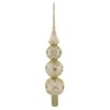 Sbk Gifts Holiday 16.0 Inch Champagne Beauty Christmas Elegant Bridal Tree Toppers - 2 of 3