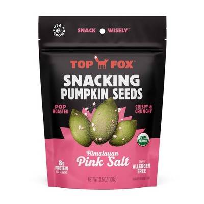 Top Fox Himalayan Salt Snacking Pumpkin Seeds - 3.5oz