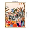 Amanti Art Three Zebras by Uma Gokhale Framed Canvas Wall Art - 3 of 4