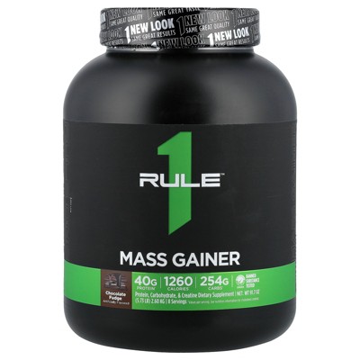 Rule One Proteins Mass Gainer™, Chocolate Fudge, 5.73 lbs (2.60 kg)