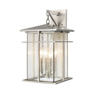 Elk Home Oak Park 4 - Light Wall Light in  Antique Brushed Aluminum