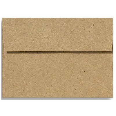 LUX A1 Invitation Envelopes 3 5/8 x 5 1/8 50/Box Grocery Bag 4865-GB-50