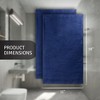 Creative Scents 4 Pack Extra Absorbent Cotton Velour Fingertip Towels - 3 of 4