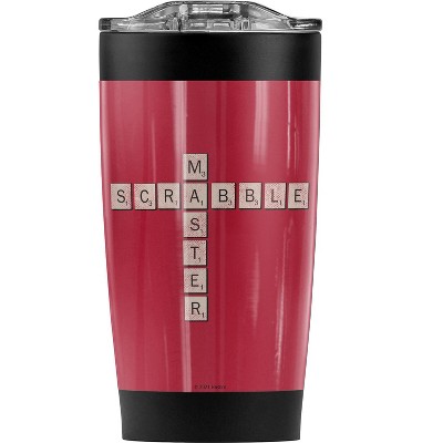 Scrabble Scrabble Master Steel Tumbler 20oz Coffee Travel Mug