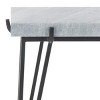 Rolf Marble Side Table - ACC3725A - Grey White/Black - Safavieh - 3 of 4