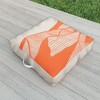 Viviana Gonzalez Vintage Mountains Line Art Outdoor Floor Cushion - Deny Designs - 2 of 2