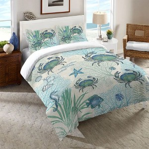 Blue Crab Queen Comforter - 1 of 1