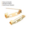 Unique Bargains Metal DIY Blankets Crafts Brooch Making Home Sewing Safety Pins 150 Pcs - 4 of 4