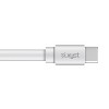 XYST™ 4-Ft. Flat USB-C® to USB-C® Cable, White - 3 of 4