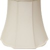 Vynxaria Fancy Octagon Softback Lampshades, 10"x16"x14" White - 3 of 4