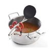 Norpro Grip-EZ Heat-Resistant Silicone Spoon Utensil Handle Pot Clip, Black - 3 of 4