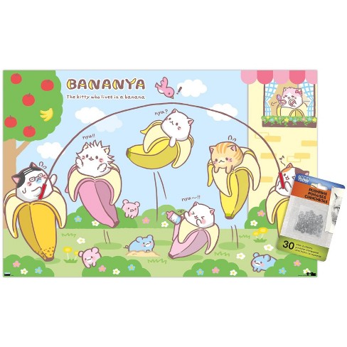 Trends International Bananya - Jump Rope Unframed Wall Poster Prints - image 1 of 4