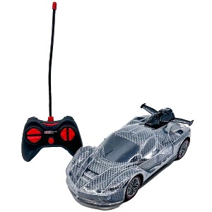 Flipo Light Speed II Remote Control LED Sports Car 180° Flips and 360° Spin - 1 of 3