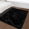 Fluffy Area Rug- Shag Area Rug for Living Room, Shaggy Large Indoor Thick Living Room Carpet with Non-Slip Backing, Soft Plush Carpet - 2 of 4