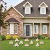 Big Dot of Happiness Little Princess Crown - Tiara Castle & Carriage Lawn Decor - Outdoor Princess Baby Shower or Birthday Party Yard Decor - 10 Piece - 2 of 4